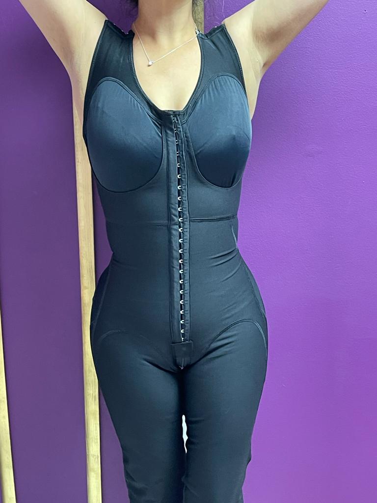 Full Body Suit Post Surgery Compression Faja / Girdle - Promoting Optimal  Care in Post Surgical Recovery & Tape method